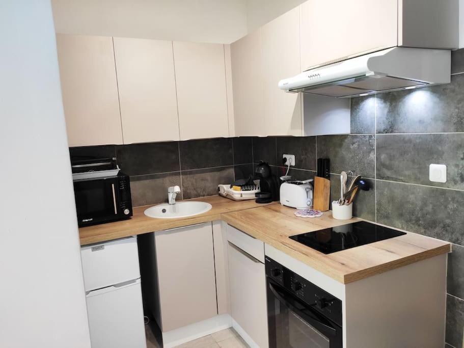 Menton, Appartement/Jardin, Proche Mer Et Centre Екстериор снимка